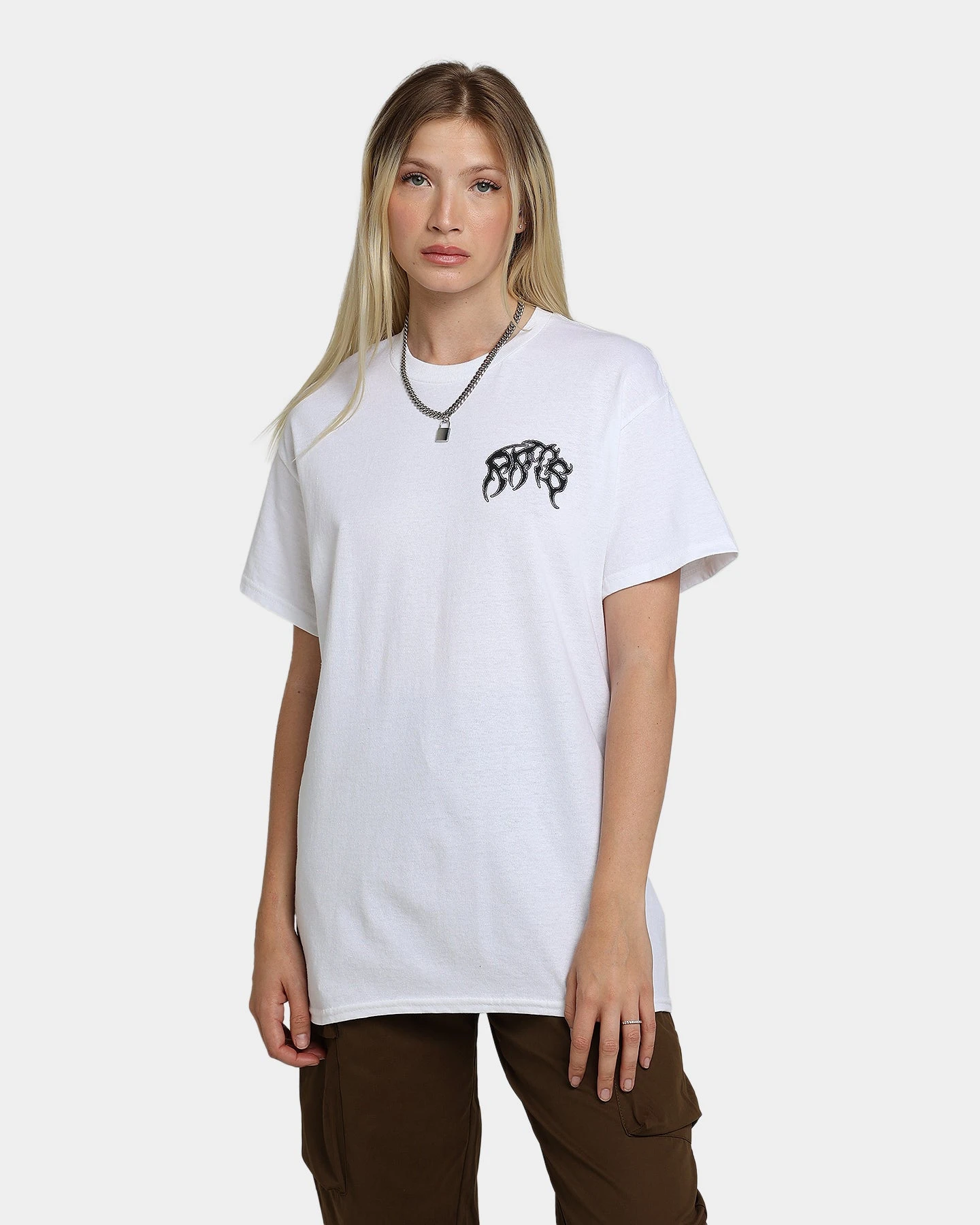 Rats Get Fat X Funeral French FF Reaper T-Shirt White 4 Rats Get Fat X Funeral French FF Reaper T-Shirt White - Image 2