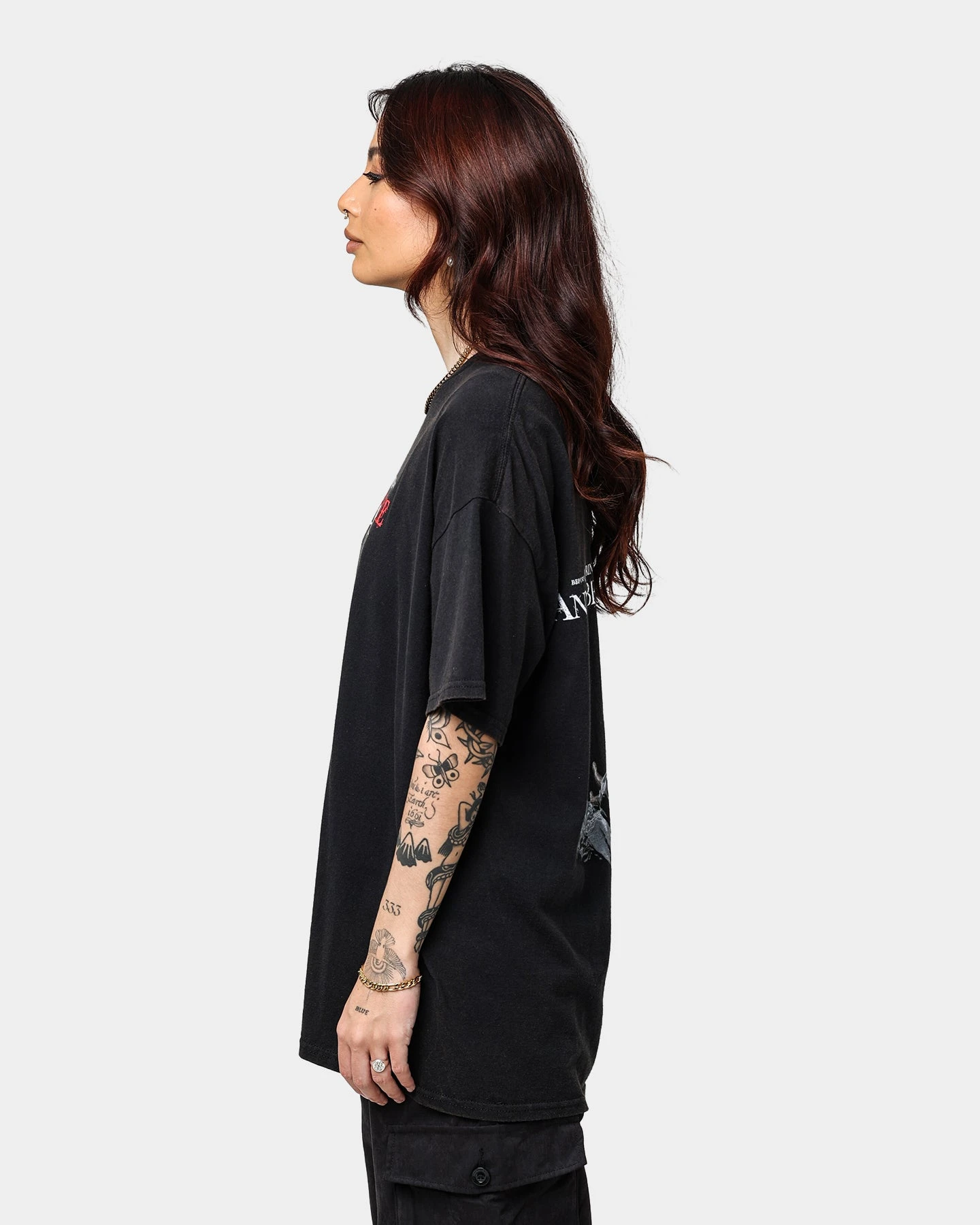 American Thrift X Annabelle Annabelle Vintage T-Shirt Black Wash 8 American Thrift X Annabelle Annabelle Vintage T-Shirt Black Wash - Image 6