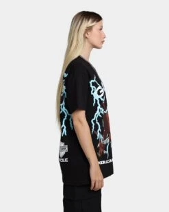 Goat Crew American T-Shirt Black -Sportswear Women Store 02039117 YB001 womens 050