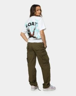 Goat Crew American Muscle T-Shirt White -Sportswear Women Store 02039118 YW100 womens 060