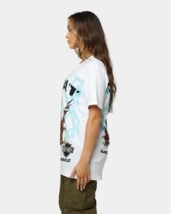 Goat Crew American Muscle T-Shirt White -Sportswear Women Store 02039118 YW100 womens 080