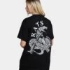Rats Get Fat Cut Throat Short Sleeve T-Shirt Black -Sportswear Women Store 02039122 YB001 womens 010