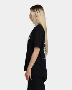 Rats Get Fat Cut Throat Short Sleeve T-Shirt Black -Sportswear Women Store 02039122 YB001 womens 060