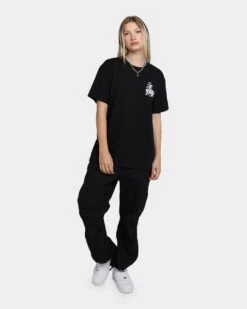 Rats Get Fat Cut Throat Short Sleeve T-Shirt Black -Sportswear Women Store 02039122 YB001 womens 070