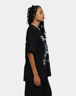 Rats Get Fat No Love T-Shirt Black -Sportswear Women Store 02039128 YB001 womens 0060