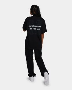 Rats Get Fat No Love T-Shirt Black -Sportswear Women Store 02039128 YB001 womens 0080