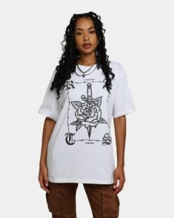 Rats Get Fat No Love T-Shirt White