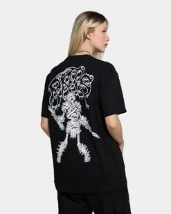 Rats Get Fat X Funeral French Rats Warrior T-Shirt Black