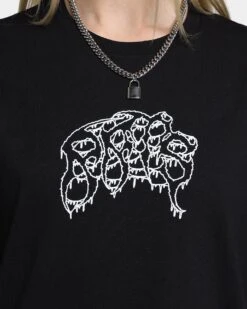 Rats Get Fat X Funeral French Rats Warrior T-Shirt Black -Sportswear Women Store 02039133 YB001 womens 0070