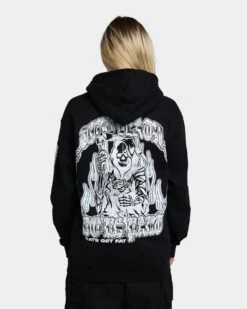Rats Get Fat Till Death Hoodie Black -Sportswear Women Store 02039136 YB001 womens 040