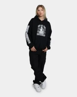 Rats Get Fat Underworld Hoodie Black -Sportswear Women Store 02039137 YB001 womens 070