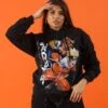 Goat Crew X Naruto Naruto Core Hoodie Black -Sportswear Women Store 02039256 YB001 womens 0010