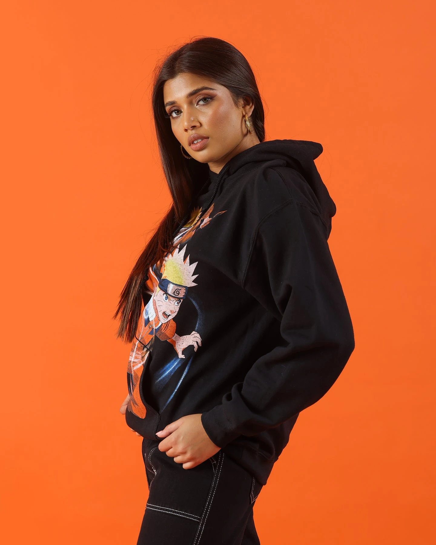 Goat Crew X Naruto Naruto Core Hoodie Black 8 Goat Crew X Naruto Naruto Core Hoodie Black - Image 6