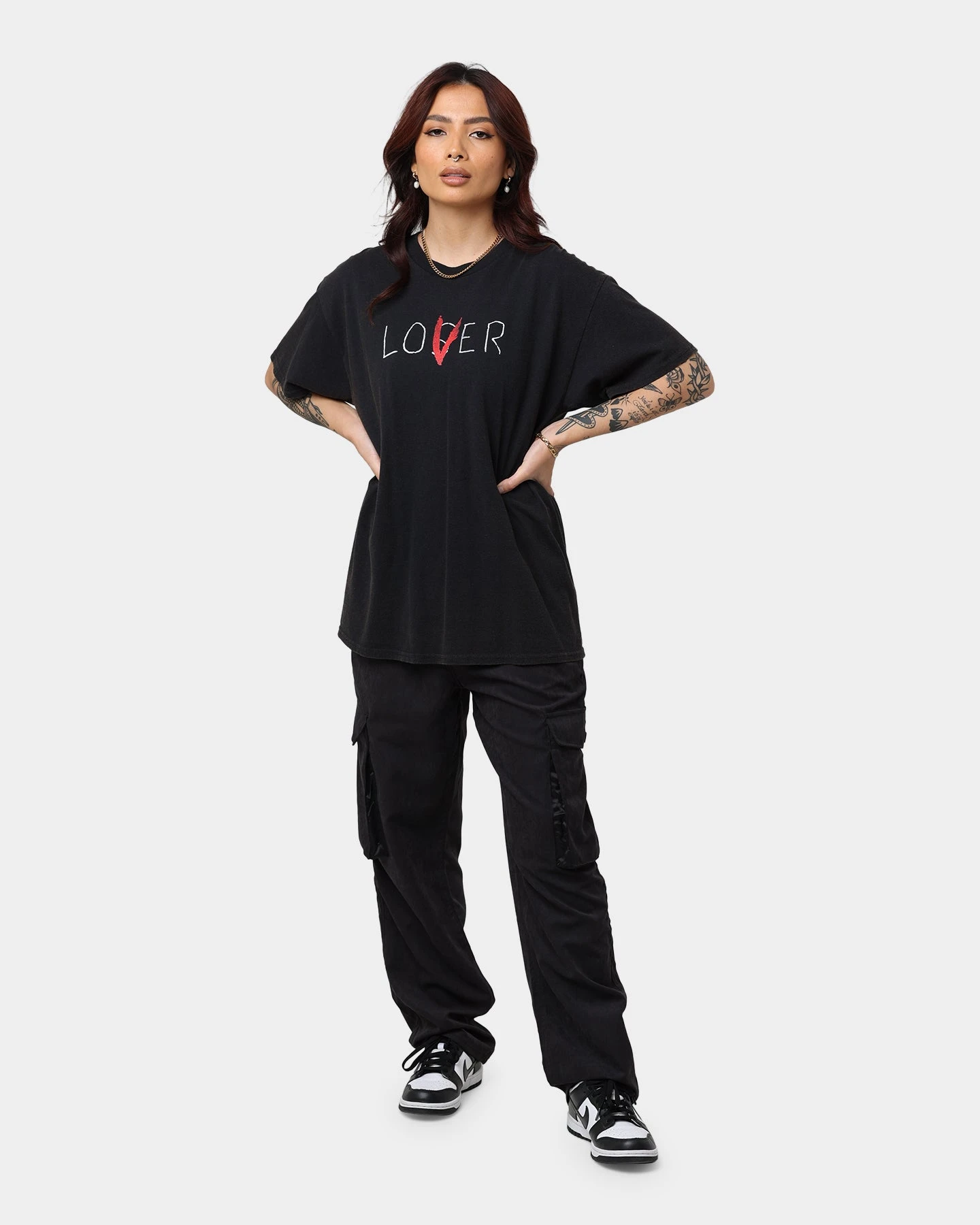 American Thrift X IT Lover Vintage T-Shirt Black Wash 4 American Thrift X IT Lover Vintage T-Shirt Black Wash - Image 2