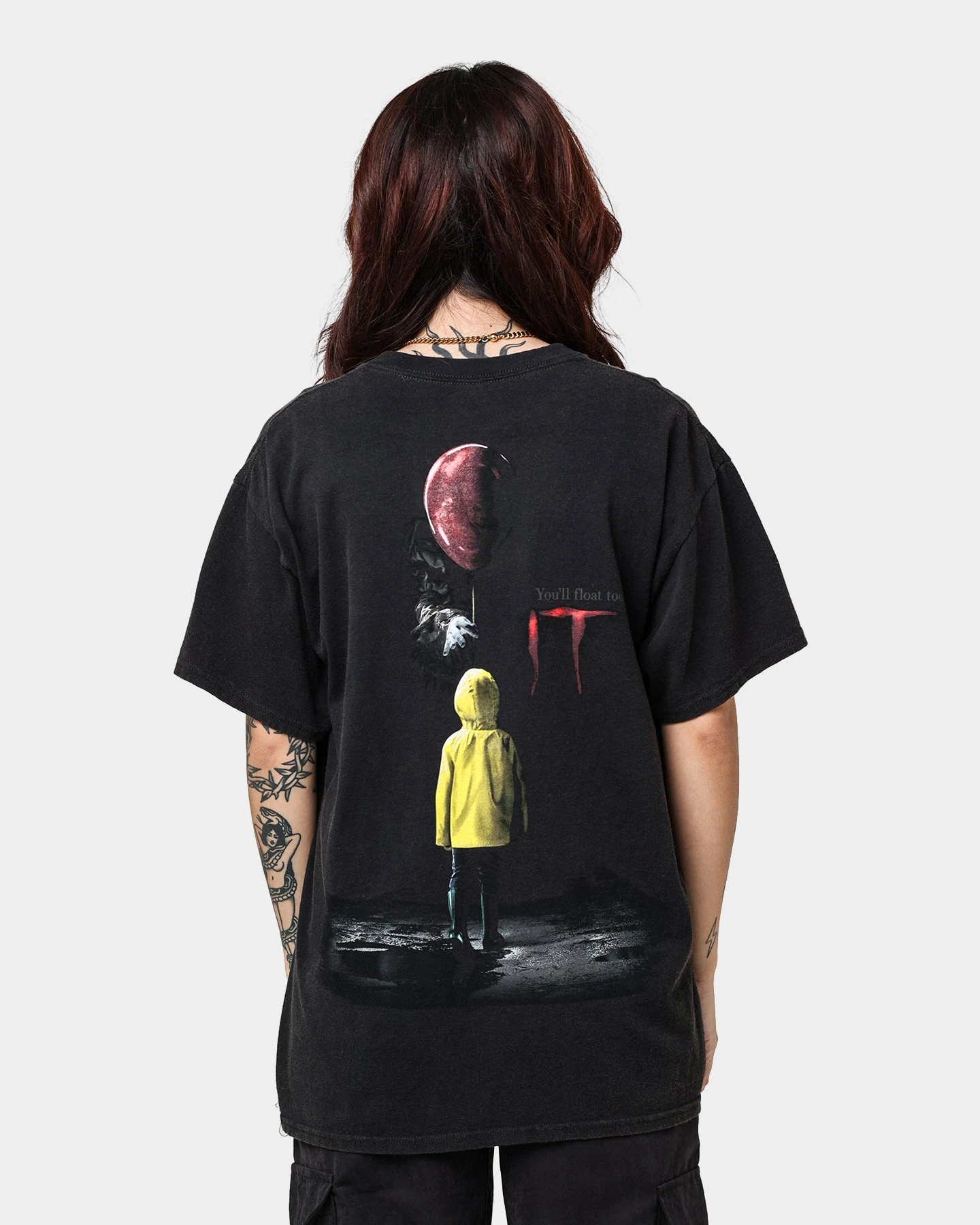 American Thrift X IT Lover Vintage T-Shirt Black Wash 6 American Thrift X IT Lover Vintage T-Shirt Black Wash - Image 4