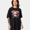 American Thrift X IT Pennywise Vintage T-Shirt Black Wash 2 American Thrift X IT Pennywise Vintage T-Shirt Black Wash -Sportswear Women Store 02039332 YB295 womens 0010