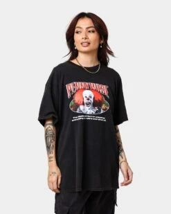American Thrift X IT Pennywise Vintage T-Shirt Black Wash