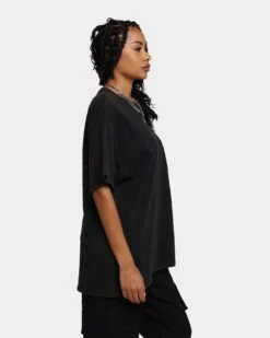 Rats Get Fat Baphomet T-Shirt Black Wash -Sportswear Women Store 02039335 YB295 womens 0060