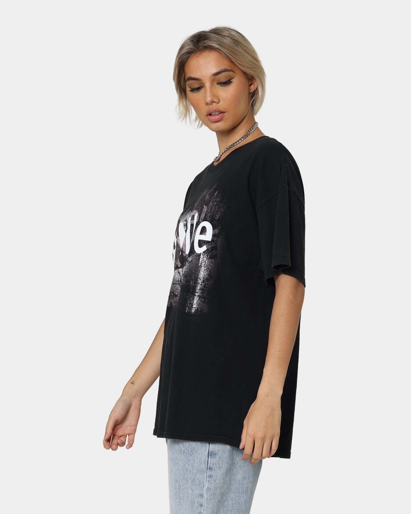 American Thrift X 8 Mile 8 Mile Vintage T-Shirt Black Wash 8 American Thrift X 8 Mile 8 Mile Vintage T-Shirt Black Wash - Image 6