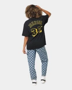Mitchell & Ness Los Angeles Lakers Magic Johnson #32 N&N Vintage T-Shirt Faded Black -Sportswear Women Store 02039546 YB554 womens 0080