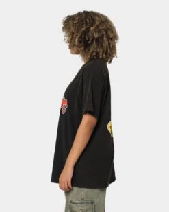 American Thrift X The Warriors Gangs Vintage T-Shirt Black Wash -Sportswear Women Store 02039658 YB295 womens 0070