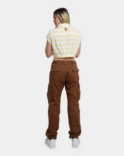 Guess Originals Women's GUESS Originals X J Balvin Woven Crop Top Yellow Sunspots 18 Guess Originals Women's GUESS Originals X J Balvin Woven Crop Top Yellow Sunspots -Sportswear Women Store 02039872 YY078 womens 080