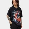 Goat Crew X Tai Tuivasa Bam Bam Vintage T-Shirt Washed Black -Sportswear Women Store 02039928 YW607 womens 0010