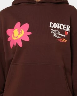 Loiter Euphoric Hoodie Brown -Sportswear Women Store 02039931 YX300 womens 0040