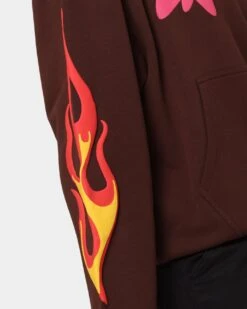 Loiter Euphoric Hoodie Brown -Sportswear Women Store 02039931 YX300 womens 0090