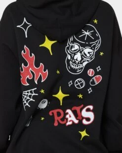 Rats Get Fat No Hope Hoodie Black 14 Rats Get Fat No Hope Hoodie Black -Sportswear Women Store 02039978 YB001 womens 0040