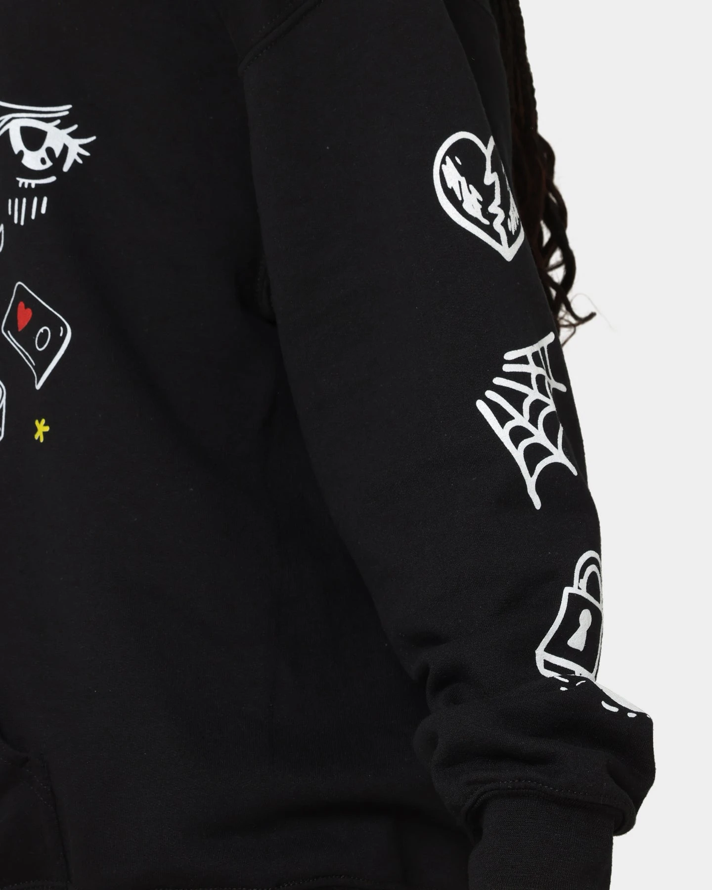 Rats Get Fat No Hope Hoodie Black 11 Rats Get Fat No Hope Hoodie Black - Image 9