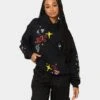 Rats Get Fat Sinners Hoodie Black 2 Rats Get Fat Sinners Hoodie Black -Sportswear Women Store 02039980 YB001 womens 0010
