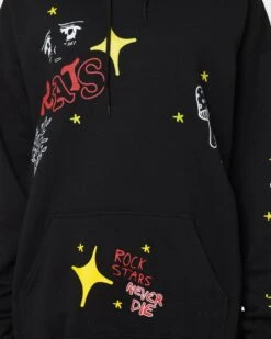 Rats Get Fat Sinners Hoodie Black 15 Rats Get Fat Sinners Hoodie Black -Sportswear Women Store 02039980 YB001 womens 0040
