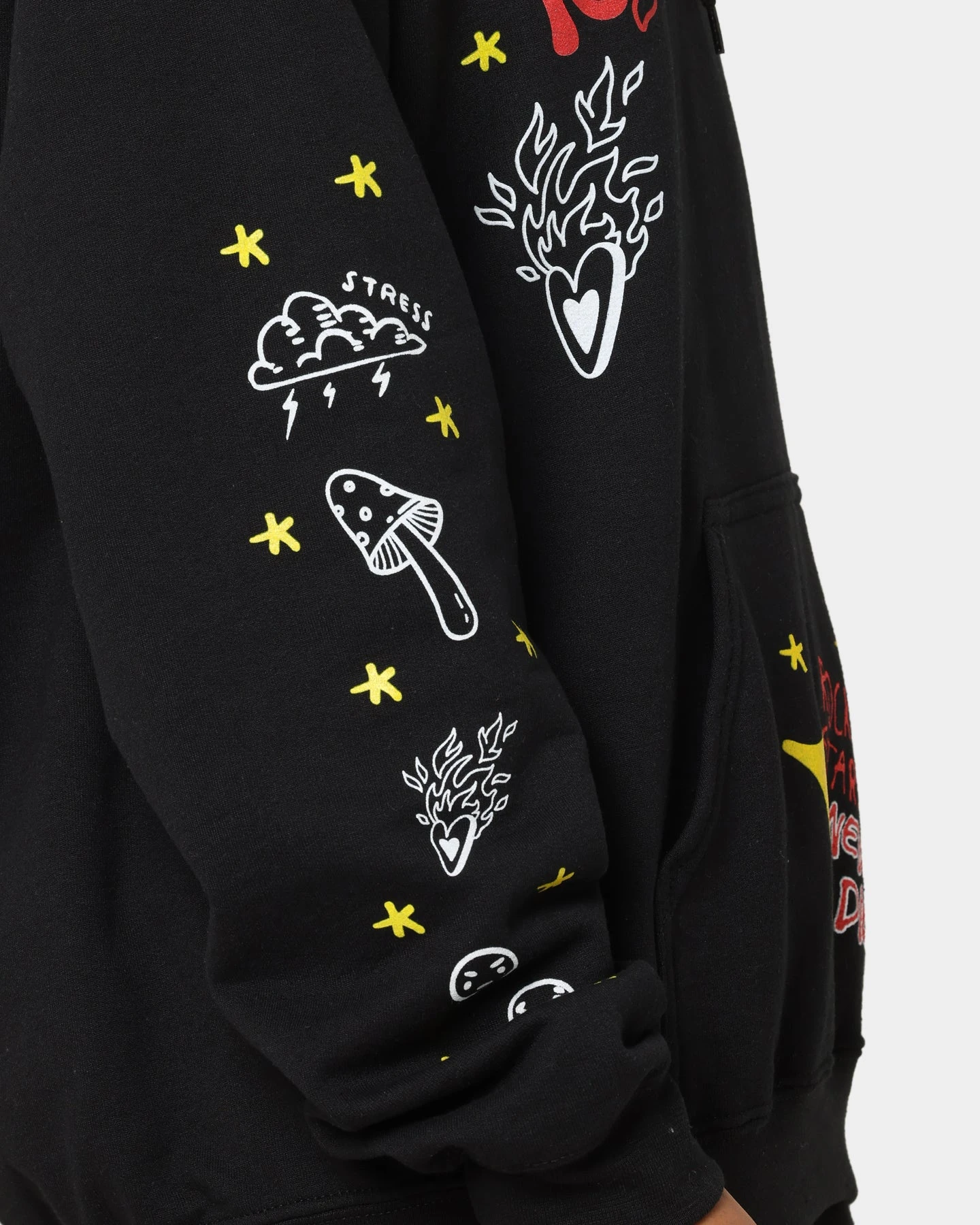 Rats Get Fat Sinners Hoodie Black 11 Rats Get Fat Sinners Hoodie Black - Image 9