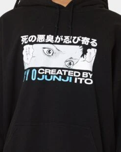 Goat Crew X Gyo Gyo Vintage Hoodie Washed Black -Sportswear Women Store 02040006 YW607 womens 0040
