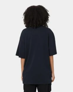 Mitchell & Ness Women's Chicago Bulls XL Arch Vintage T-Shirt Faded Black -Sportswear Women Store 02040028 YB554 womens 0040