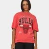 Mitchell & Ness Women's XL Arch T-Shirt Faded Red 1 Mitchell & Ness Women's XL Arch T-Shirt Faded Red -Sportswear Women Store 02040028 YF428 womens 0010