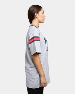 Russell Athletic 70s College T-Shirt Grey Marle -Sportswear Women Store 02040105 YQ163 womens 0050