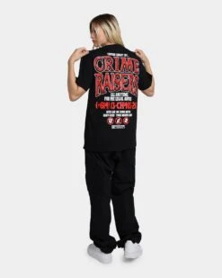Rats Get Fat Crime Raisers T-Shirt Black -Sportswear Women Store 02040130 YB001 womens 0030