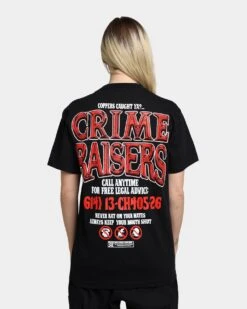 Rats Get Fat Crime Raisers T-Shirt Black -Sportswear Women Store 02040130 YB001 womens 0050