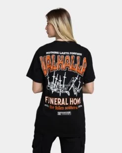 Rats Get Fat Funeral Home T-Shirt Black