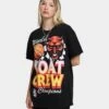Goat Crew Goat Crew World Champs Vintage T-Shirt Washed Black -Sportswear Women Store 02040203 YW607 womens 010