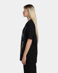 Rats Get Fat Fear The Reaper T-Shirt Black/Gold -Sportswear Women Store 02040482 YB003 womens 0060