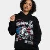 Rats Get Fat Highway To Hell Hoodie Black -Sportswear Women Store 02040483 YB001 womens 0010