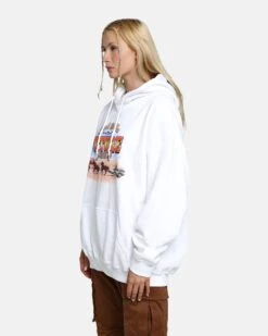 American Thrift X Back To The Future Back To The Future 3 Hoodie White -Sportswear Women Store 02040715 YW100 womens 070 Edit