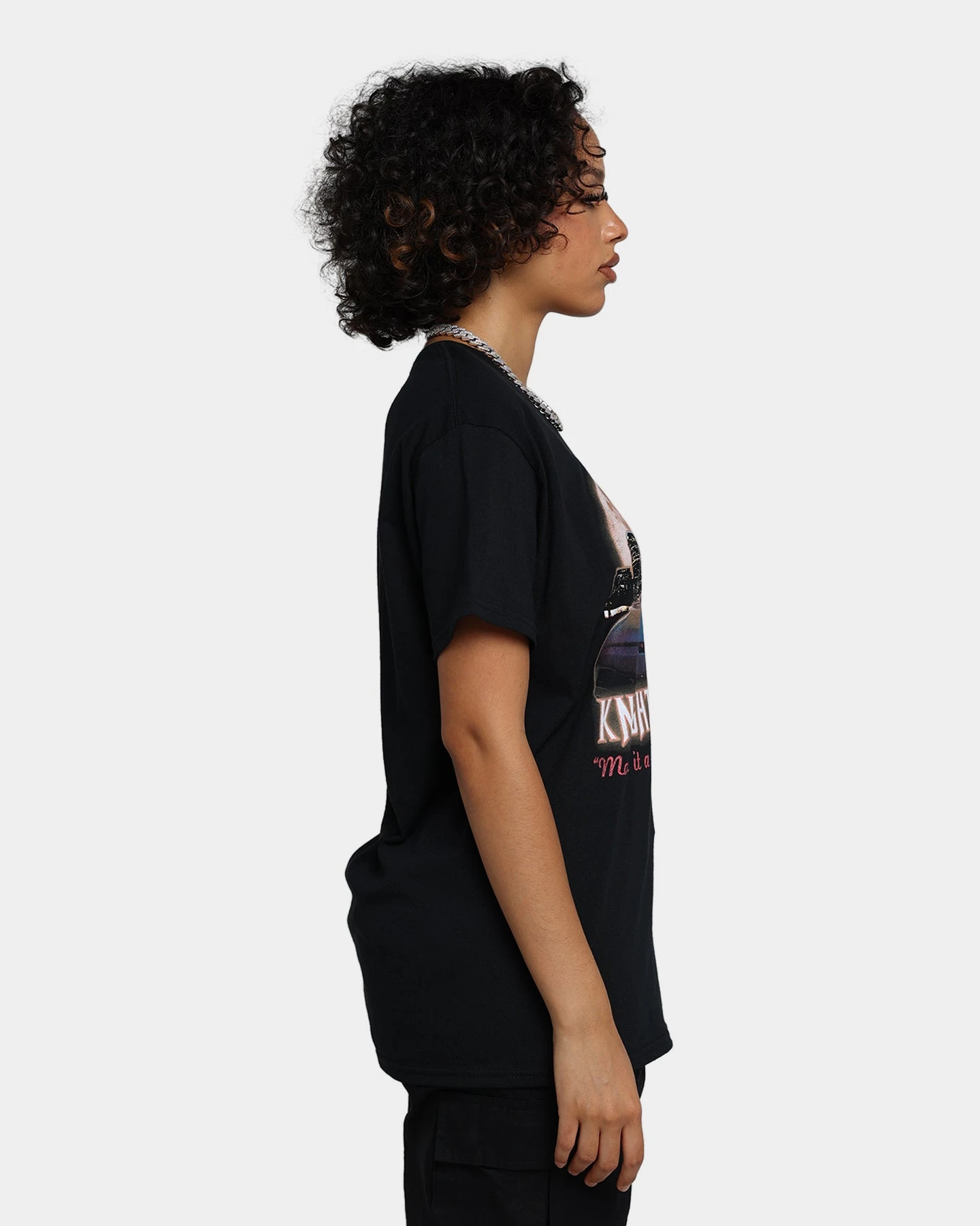 American Thrift X Knight Rider Make It Michael Knight T-Shirt Black 7 American Thrift X Knight Rider Make It Michael Knight T-Shirt Black - Image 5