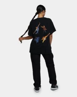 Goat Crew Half Baked Vintage T-Shirt Black Wash 17 Goat Crew Half Baked Vintage T-Shirt Black Wash -Sportswear Women Store 02040796 YB295 womens 0080