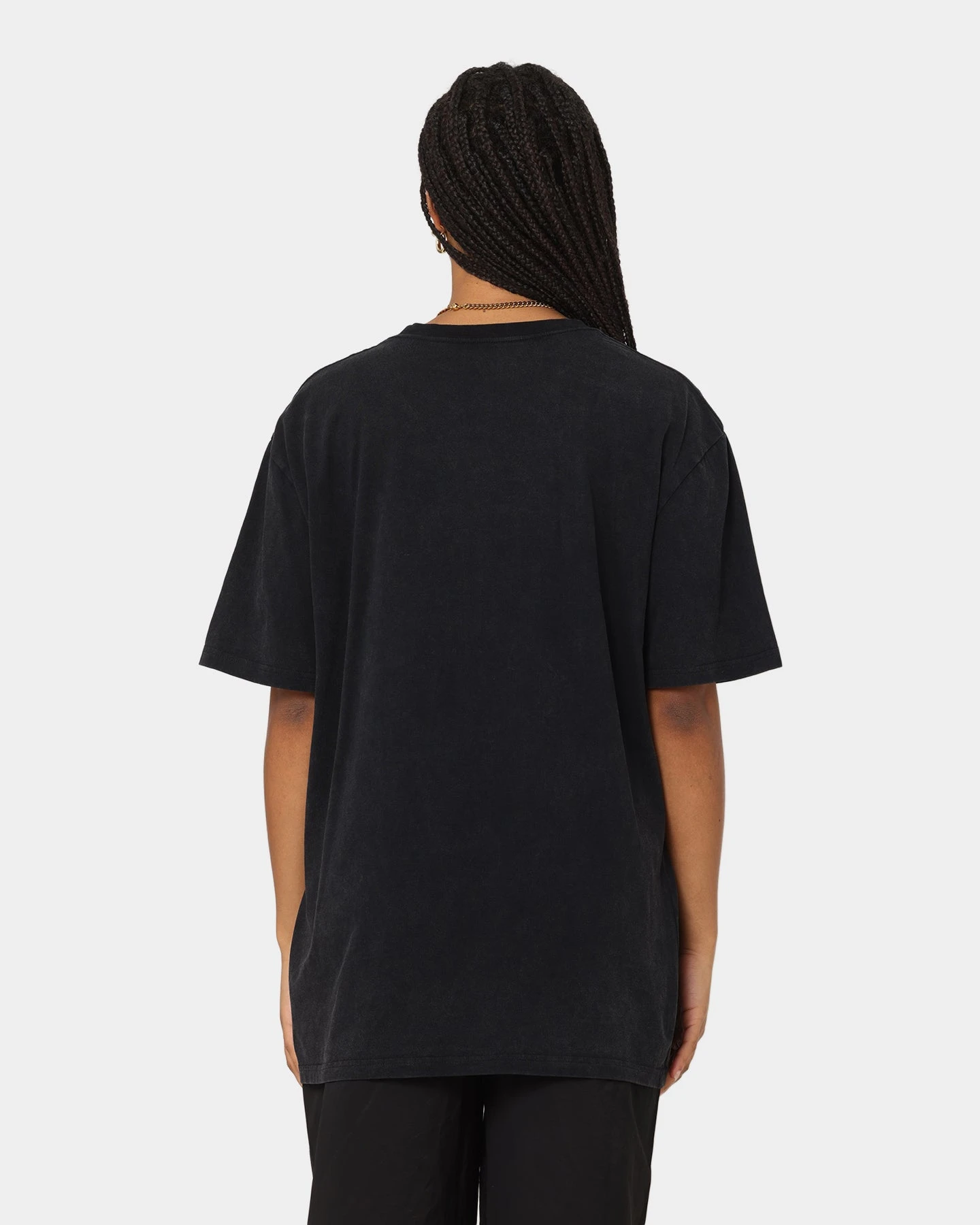 Pop Smoke And Forget The Smoke Vintage T-Shirt Washed Black 6 Pop Smoke And Forget The Smoke Vintage T-Shirt Washed Black - Image 4