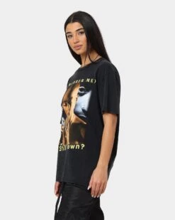 Tupac R U Still Down Homage Vintage T-Shirt Washed Black -Sportswear Women Store 02040823 YW607 womens 0060