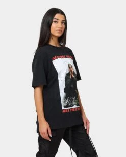 Tupac Eyez On Me Signature Vintage T-Shirt Washed Black -Sportswear Women Store 02040825 YW607 womens 0050